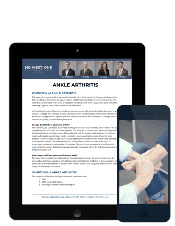 ankle arthritis resource download