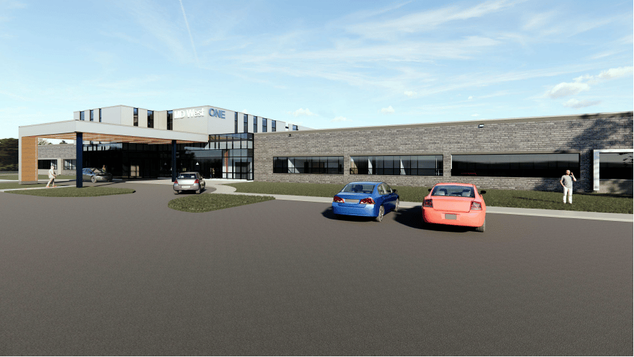 new md west one clinic rendering